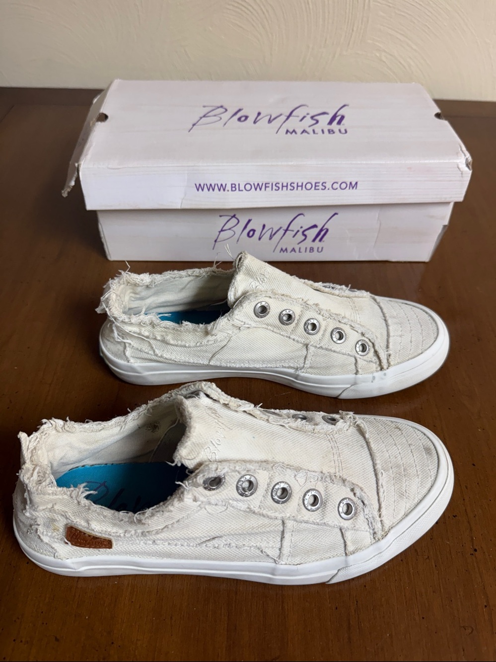 Blowfish Malibu Play SlipOn Sneaker | white | size 8.5